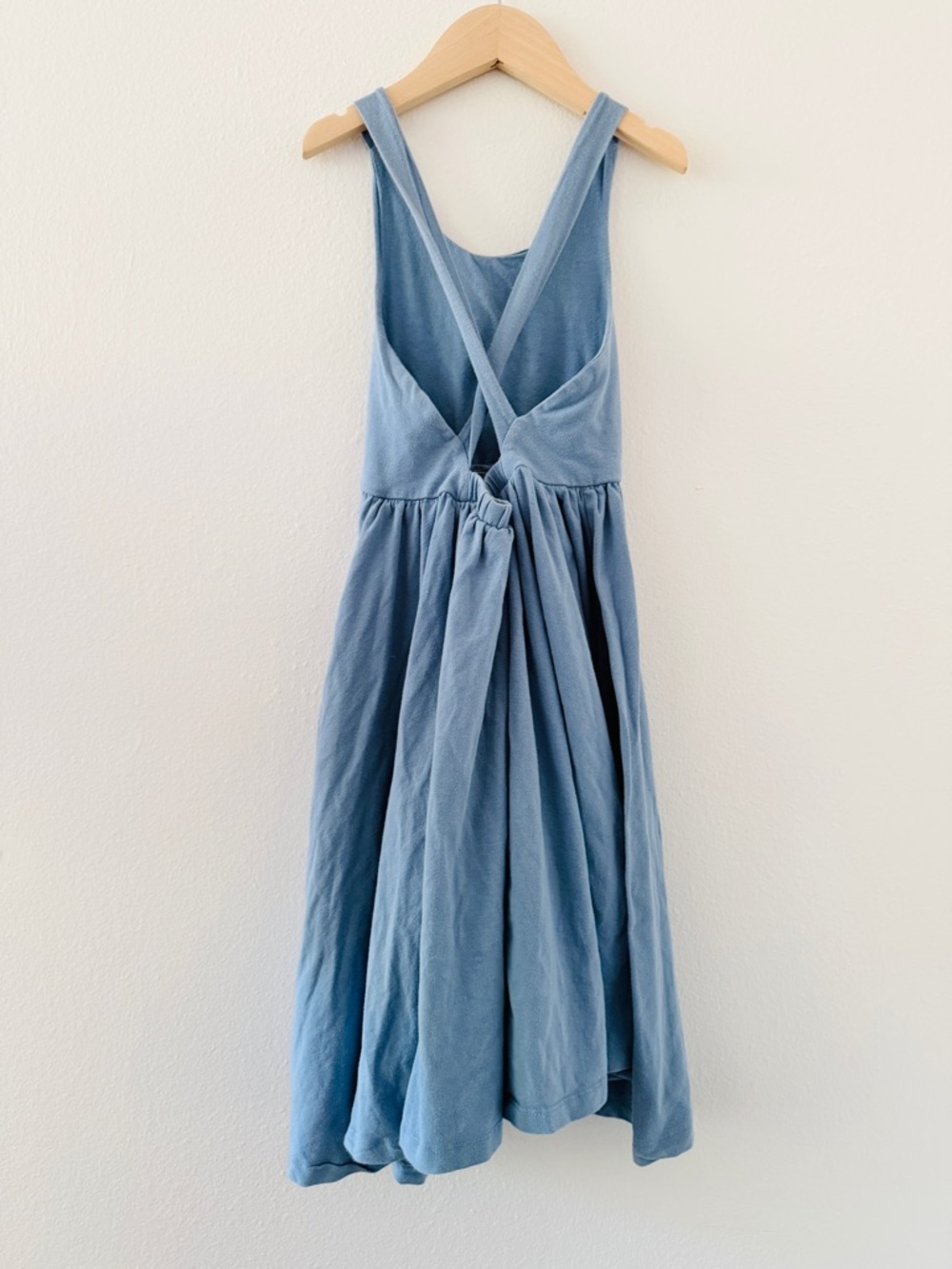 Alice + Ames Light Blue Pinafore Dress